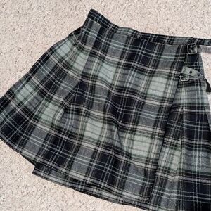 Plaid Mini Skirt